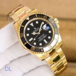 ROLEX Submariner 904L Steel 2836/8215 Movement Black Watch